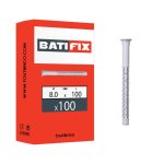 Batifix - 100 chevilles nylon 8x100mm