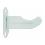 Batifix - console a visser pour radiateur fonte - epoxy blanc, longueur 140mm