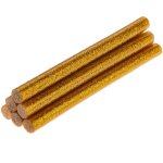 Bâtons de colle pailletée dorée topex 8 mm - 6 pièces Bâtons de colle pailletée dorée topex 8 mm - 6 pièces