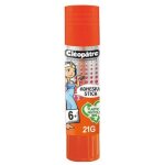 B�ton de colle - transparente - cl�ostick adh�sive - 21g - cl�op�tre