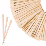 B�tonnets de cire en bois - petits applicateurs de cire pour sourcils, l�vres et nez, pour une �pilation ...