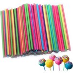 Btonnets en rotin pour cake pop, accessoires en macram, pour bonbons, ptisseries, biscuits, bonbons, ...