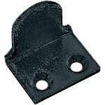 Battements bas � visser de persienne acier zingu� noir - coud�s bo�te de 10 - torbel industrie