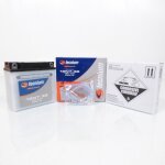 Batterie 12n7 - 3b tecnium 12v 7ah neuve pour moto scooter deux