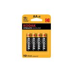 Batterie alcaline kodak xtralife lr06 aa pack 4