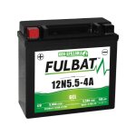 Fulbat - batterie gel sla 12n5. 5 - 4a / 4b gel 12v 5. 5ah 70 amps 135x60x130 + gauche