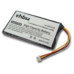 Vhbw batterie compatible avec tomtom go 7000 hd, 7000 gps, appareil de navigation (1200mah, 3, 7v, li ...