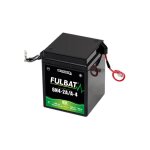 Batterie moto gel 6n4 - 2a / 6n4 - 2a - 4 6v 4ah - fulbat