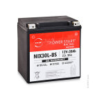 Nx - batterie moto gel fhd30hl - bs / yix30l - bs / nix30l - bs 12v 30ah