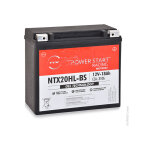 Nx - batterie moto gel ytx20hl - bs / ytx20l - bs / ntx20hl - bs 12v 18ah