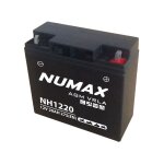 Batterie moto numax premium agm nh1220 12v 20ah 275a