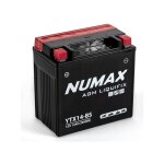 Numax - batterie moto premium agm ytx14 - bs 12v 12ah 200a