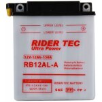 Batterie moto rb12al - a2 conventionnelle 12v 12ah 150a rider - tec