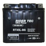 Batterie moto rtx5l - bs sans entretien 12v 4ah 80a rider - tec