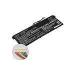Cs - nx - batterie ordinateur portable compatible acer 7. 7v 4750mah - 2icp4 / 80 / 104ap