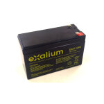 Batterie plomb 12v 7ah exalium exa7 - 12fr ul 94v - o