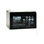 Batterie plomb agm fg21202 12v 12ah f6. 35 - fiamm
