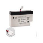 Yucel - batterie plomb agm yucel y0. 8 - 12fr 12v 0. 8ah jst