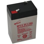 Batterie plomb etanche enersys np4 - 6 - 6v 4ah