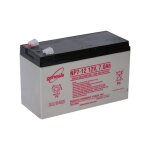 Batterie plomb etanche enersys np7 - 12 petites cosses - 12v 7ah