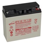 2gt roues et roulettes - batterie agm vrla plomb etanche 12v - 18 ah genesis