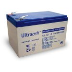 Batterie plomb étanche ul12 - 12 ultracell 12v 12ah Batterie plomb étanche ul12 - 12 ultracell 12v 12ah
