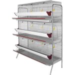Batterie des poules pondeuses 9 compartiments id�al pour 45 poules, cages pour poules pondeuses en batterie, ...