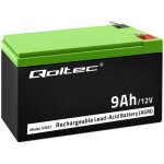 Batterie qoltec 53031 agm 12 v 9ah maximum 135a