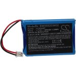 Batterie remplacement pour nolan pl053448p pour casque de moto (800mah, 3, 7v, li - ion) - vhbw
