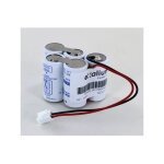 Exalium premium ? batterie rechargeable 6v 1. 6ah nicd ? compatible �clairage s�curit� baes luminox lum10131 ...