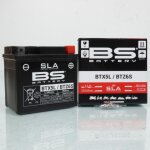 Batterie sla bs battery pour moto ytx5l / ytz6s / 12v 5. 3ah neuf