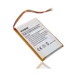 Batterie compatible avec tomtom go 720, 530 live, 720 traffic, 630, 630 traffic, 530 gps, appareil de ...