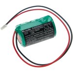 Batterie compatible avec visonic powermax mcs - 700, bell box systme d'alarme (230mah, 7, 2v, nimh) ...