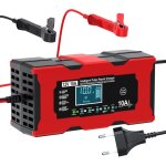 Batterie voitures 10a12v?chargeur de batterie intelligent lifepo4 protection multiple de moto recharge, ...