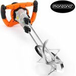 Batteur mlangeur professionnel 950w / 1800 manuel travaux bricolage peinture batteur  main double