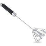 Batteur  oeufs fouet rotatif - batteur  oeufs manuel rotatif durable anti - rouille en acier inoxydable ...