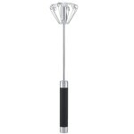 Batteur  oeufs manuel rotatif durable antirouille en acier inoxydable