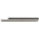 Bauche de lancette en carbure monobloc, forme a, une face �bauch�e, � - h6 : 4, 0 mm, long. totale 75 ...