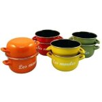 Baumalu - marmite  moules 18 cm rouge