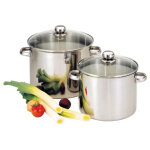 Baumalu - s�rie de 5 traiteurs inox 24 / 26 / 28 / 30 / 32cm 342685