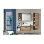 Trendteam - bay salle de bain complete : armoire + colonne + meuble avec vasque + miroirs - mélaminé ... Trendteam - bay salle de bain complete : armoire + colonne + meuble avec vasque + miroirs - mélaminé ...