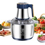 5l hachoir lectrique, 5 vitesses hachoir  viande en acier inoxydable, 500w hachoir lectrique avec ...