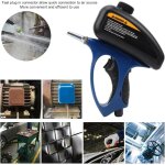 Bazywtyh - sableuse portative, kit de pistolet de sableuse portable petite buse pistolet de sablage pneumatiqu ...