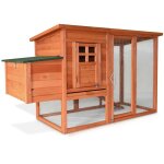 Bb - loisir - poulailler 3 / 6 poules cage canard 2 perchoir 182x75x103 cm modele 131 xxl