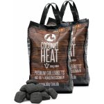 Bbq - toro briquettes de barbecue en 100 % noix de coco 20 kg