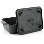 Dutch oven pot de cuisson 5, 5 litres marmite en fonte - bbq - toro