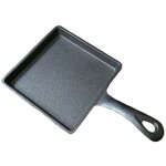 Bbq - toro po�le � raclette en fonte 10 x 10 cm plat de service