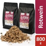 Bbq - toro - vin rouge chips pour fumeurs 800 g copeaux de fumée intensive Bbq - toro - vin rouge chips pour fumeurs 800 g copeaux de fumée intensive