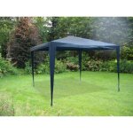 Bc - elec - 5300 - 0003 - blue tonnelle, barnum, pavillon de jardin, chapiteau bleu 3 x 3 m