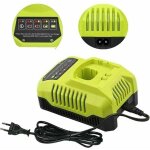 Bcl14181h chargeur de batterie de rechange pour ryobi 18v 9. 6v 12v 14. 4v 18v ni - cd ni - mh et li ...
